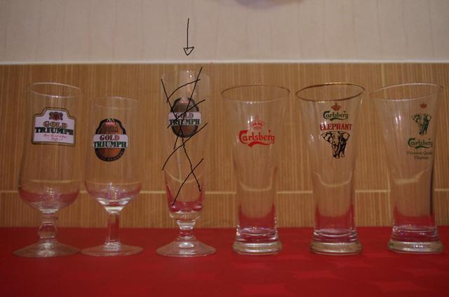 5 VERRES SEULEMENT 